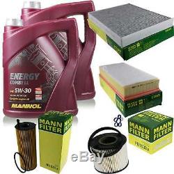 Inspection Set 10 L MANNOL Energy Combi Ll 5W-30 + Mann filtre 10973827