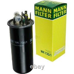 Inspection Set 9 L MANNOL Energy Combi Ll 5W-30 + Mann filtre 10938833