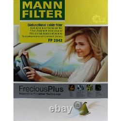 MANN-FILTER Inspection Set Kit pour VW Touareg 7LA 7L6 7L7, Audi Q7