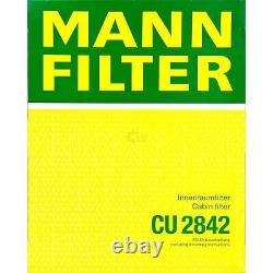 MANN-FILTER Inspection Set Kit pour VW Touareg 7LA 7L6 7L7 pour Audi Q7