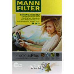 MANNOL 5 L Energy Premium 5W-30 + Mann-Filter Audi A4 Avant 8E5 B6 1.8 T Quattro
