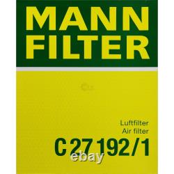 MANNOL 5 L Energy Premium 5W-30 + Mann-Filter Audi A4 Avant 8E5 B6 1.8 T Quattro