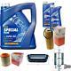 Mahle Inspection Set 7 L Mannol Special Plus 10w-30 Pour Audi A8 3.2 Fsi