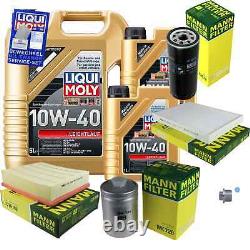 Mann-Filter Inspection Set 7 L Liqui Moly 10W-40 pour Audi A6 Avant