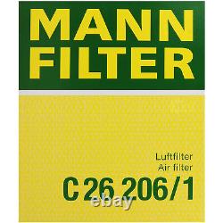 Mann Filtre Luft Inspection Set 7 L Liqui Moly 10W-40 pour Audi A4 Avant 2.5