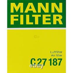 Mann Inspection Set 10 L mannol extreme 5W-40 pour Audi A4 Avant S4 Quattro