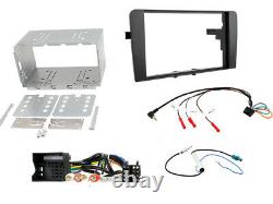 Panneau Chassis Set Double 2 din Audi A3 2005 A 2012 Avec Commandes pour Volant