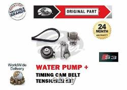 Pour audi S3 1.8 turbo quattro 1998-2001 timing cam belt kit + pompe à eau set
