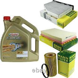 Révision Filtre Castrol 5L Huile 5W30 pour Audi Q3 8U Rs 2.5 Quattro 2.0 TTS