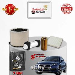 Set Entretien 4 Filtres Et Huile pour Audi Q5 II 3.0 D 210KW 286CV Partir 2017