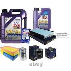 Sketch D'Inspection Filtre Liqui Moly Huile 6L 5W-40 pour Audi A6 4A C4 2.6 2.8