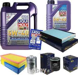 Sketch D'Inspection Filtre Liqui Moly Huile 6L 5W-40 pour Audi A6 4A C4 2.6 2.8