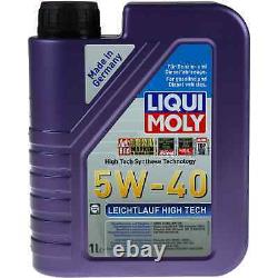 Sketch D'Inspection Filtre Liqui Moly Huile 6L 5W-40 pour Audi A6 4A C4 2.6 2.8