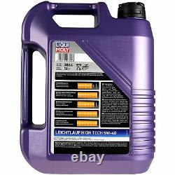 Sketch D'Inspection Filtre Liqui Moly Huile 6L 5W-40 pour Audi A6 4A C4 2.6 2.8