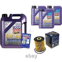 Sketch D'Inspection Filtre Liqui Moly Huile 8L 5W-40 Pour VW Passat Variant 32B